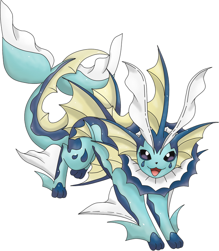 Mega Vaporeon Pokédex - De Pokemon Mega Vaporeon (699x800)