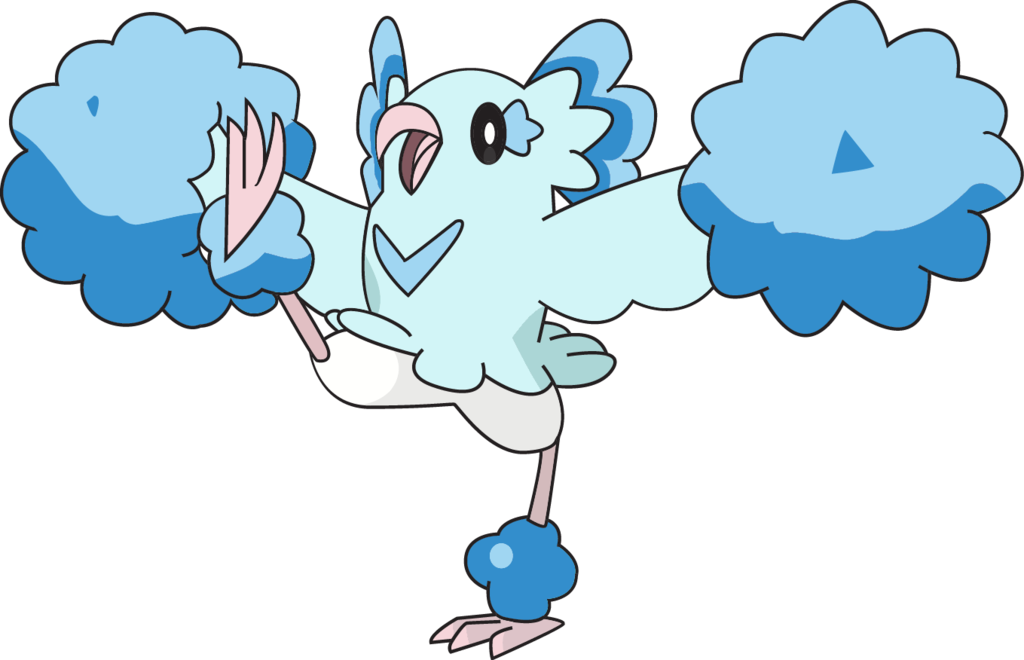 Blue Pom Pom Style Oricorio By Pokemoncolour - Manga (1024x660)