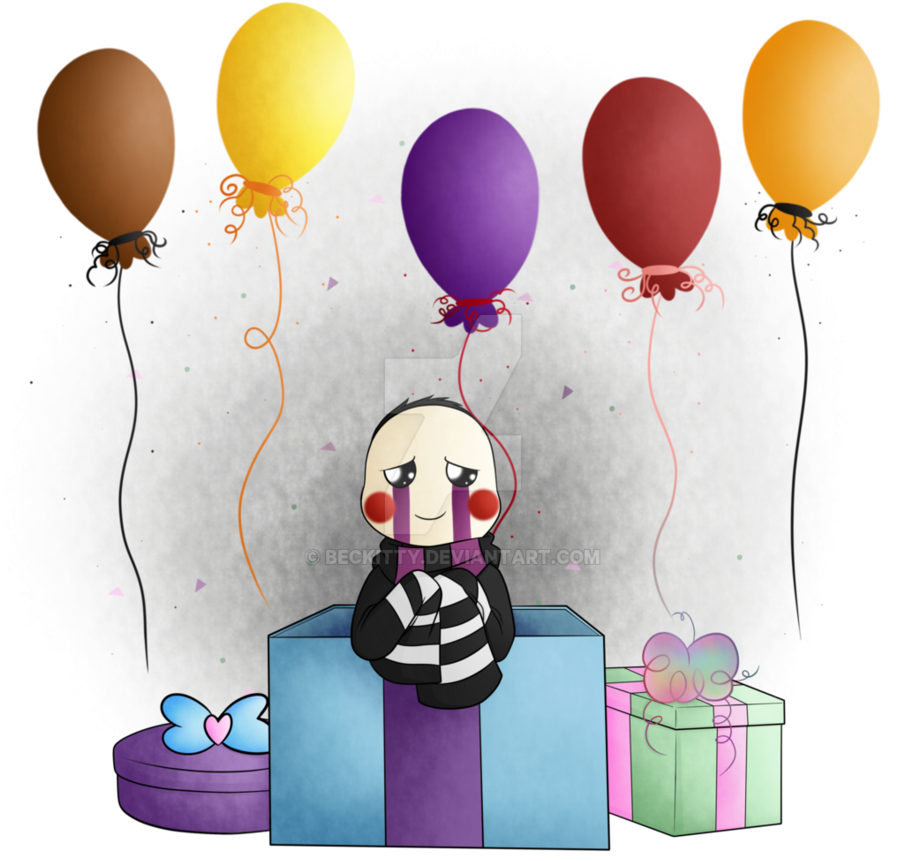 The Marionette~ By Beckitty - Fnaf The Marionette Fan Art (904x883)