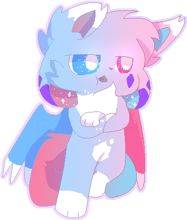 Kittydog Page Doll By Pompom-fluffer - Cartoon (463x504)