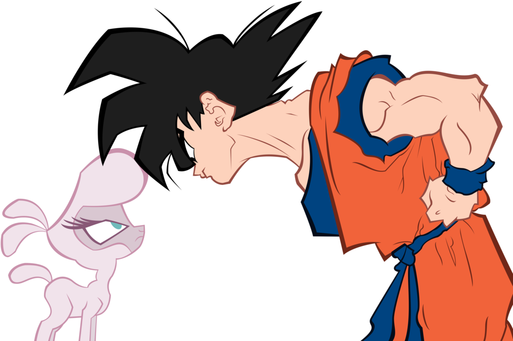 Pom Vs Goku By Rich-jammer - Goku And Frieza Standing (1024x666)