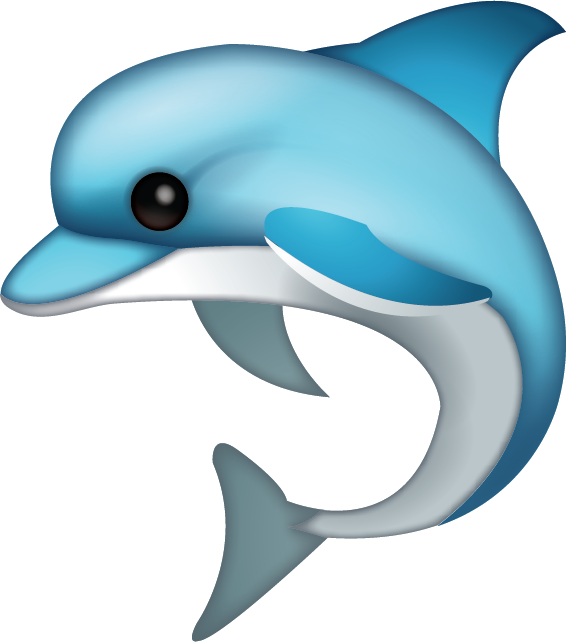 Animated Dolphins Clip Art Images At Best Animations - Transparent Background Dolphin Emoji (566x642)