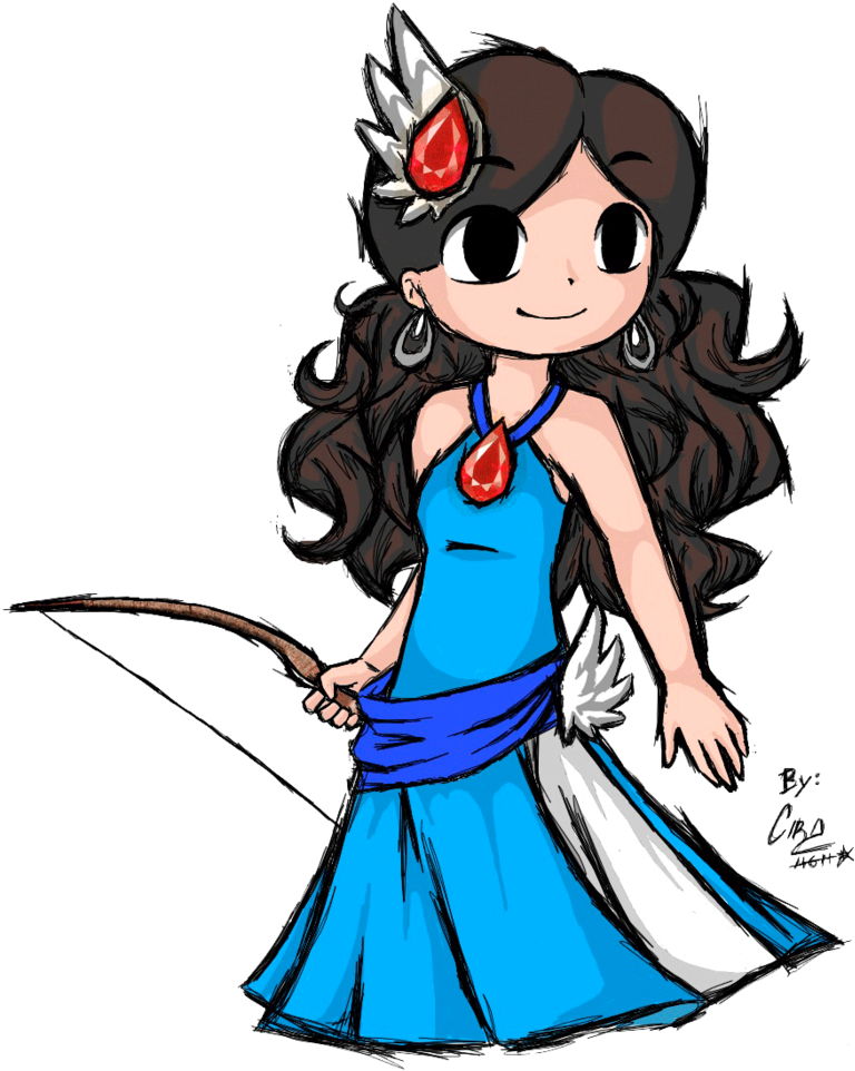 The Enigmatic Princess Wind Waker Style By Cirawashere - Draw Wind Waker Style (815x980)