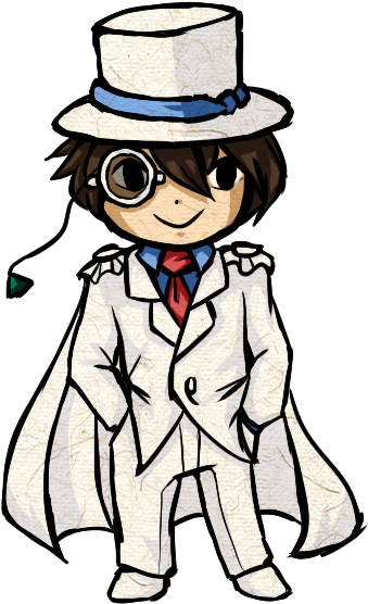 Wind Waker Style By Ardhes - Kaito Kid Chibi Png (406x590)