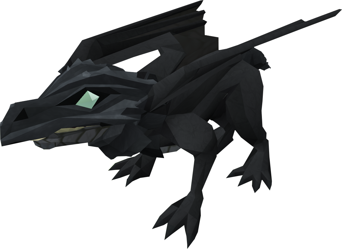 Secrets Baby Dragons Pictures Dragon Pet Runescape - Black Baby Dragon (1136x826)