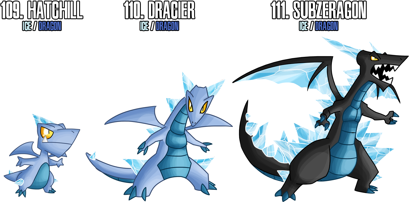 Hagane Fakedex - Ice Dragon Type Pokemon (1500x733)
