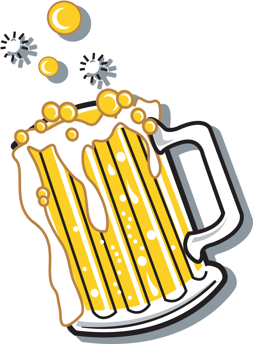 Beer Glasses Alcoholic Drink - Mensagem Engraçada De Amigos (1200x1200)