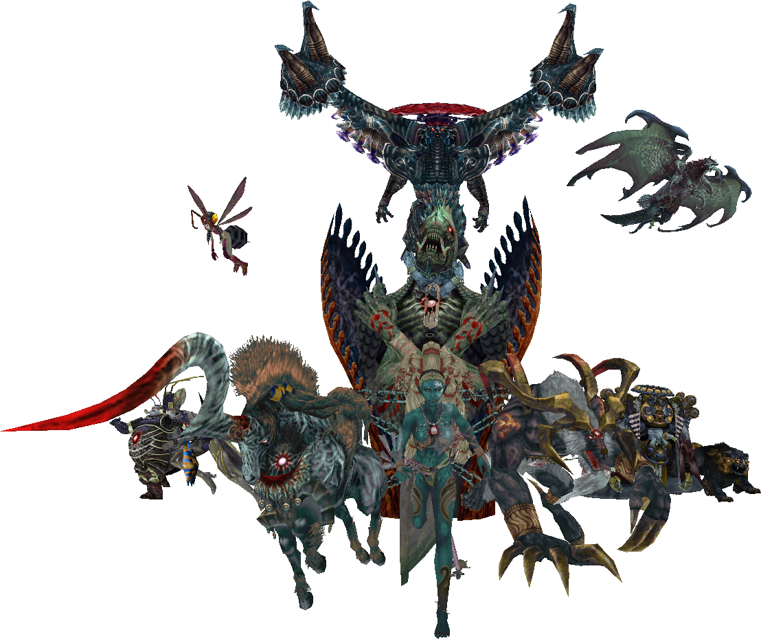 Dark Aeon - Final Fantasy X Dark Aeons (1266x929)