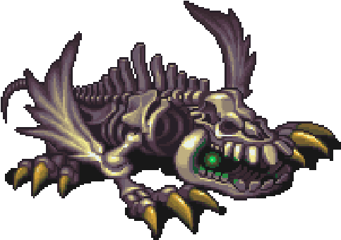 Animated Fire Breathing Dragon Gif For Kids - Breath Of Fire 3 Dragon Zombie (500x346)