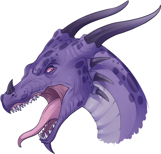 Cool Dragon Breathing Fire Drawings For Kids - Draw A Dragon Head (584x558)