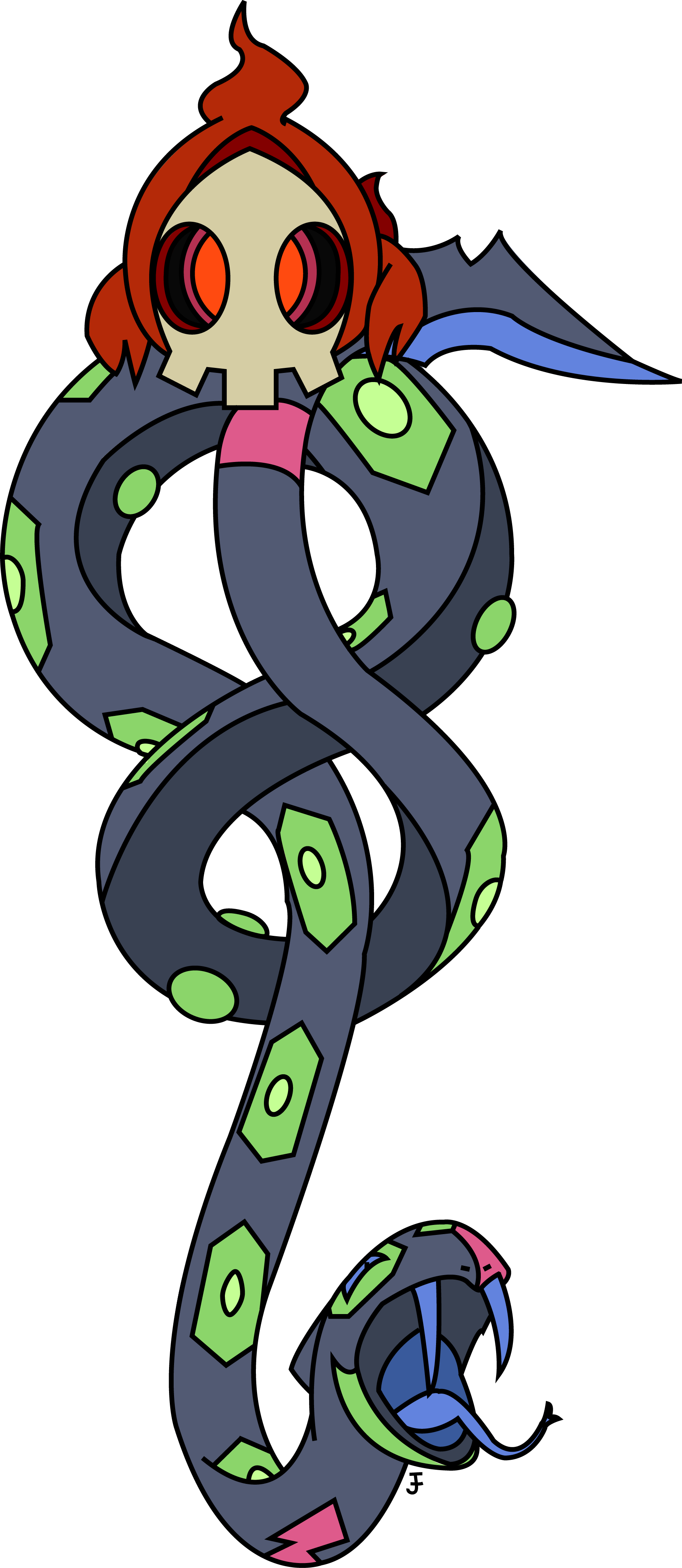 Shiny Pokemon Deatheater Symbol By Funnyman2416 Shiny - Death Eater Mark Art (1783x4100)