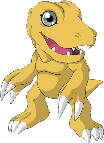 Agumon By Million Mons Project - Agumon Transparent (500x500)