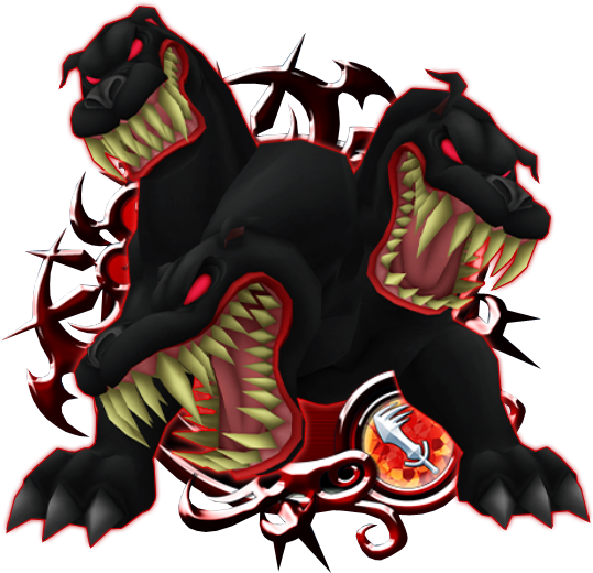 Symbol Of Hades - Cerberus Png (572x548)