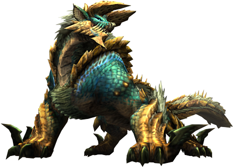 This Big-ass Wolf/lizard Thing It Builds Electric Charge - Zinogre Monster Hunter World (476x343)