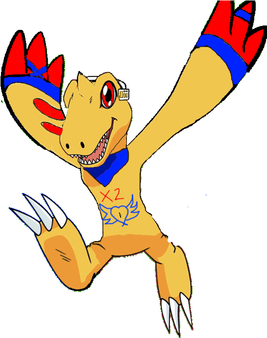 Agumon Burst Mode - Agumon (563x689)