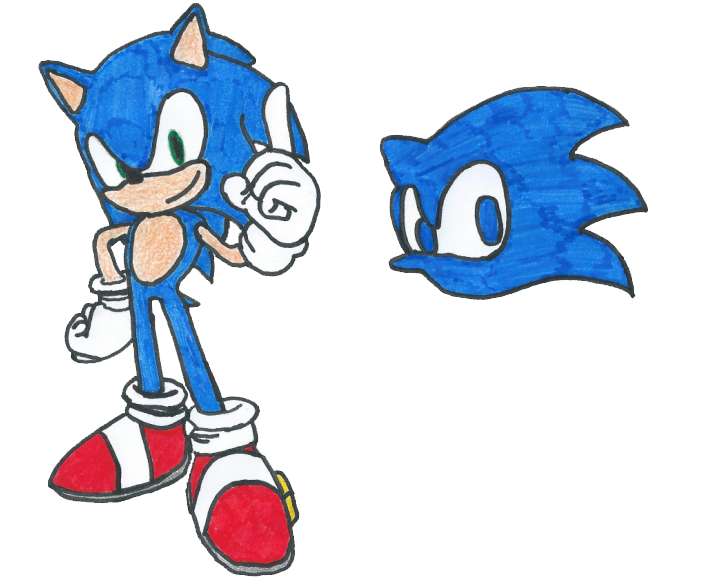 Sonic And His Symbol By Toni987 - Goanimate Sonic The Hedgehog (758x636)