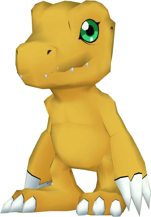 Agumon Dm - Digimon Masters Agumon (493x707)