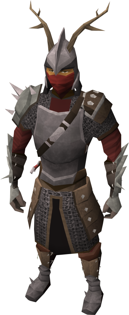 Vanguard Armour Set Equipped - Runescape Battle Mage Set (421x1029)
