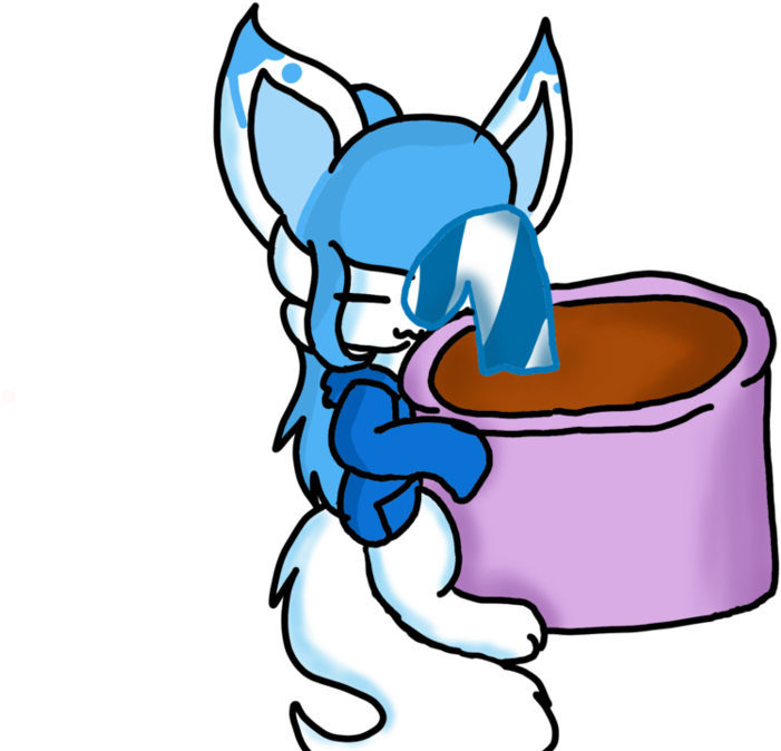 Hot Chocolate By Kittymeowmeme - Drawing (958x833)