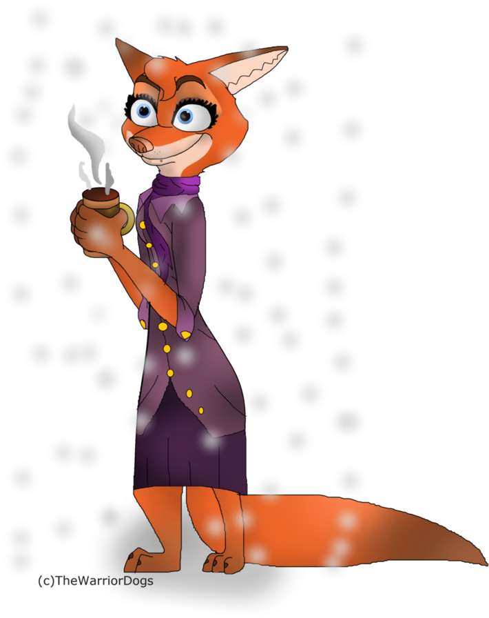 Annie Fox By Thewarriordogs - Cartoon (813x982)