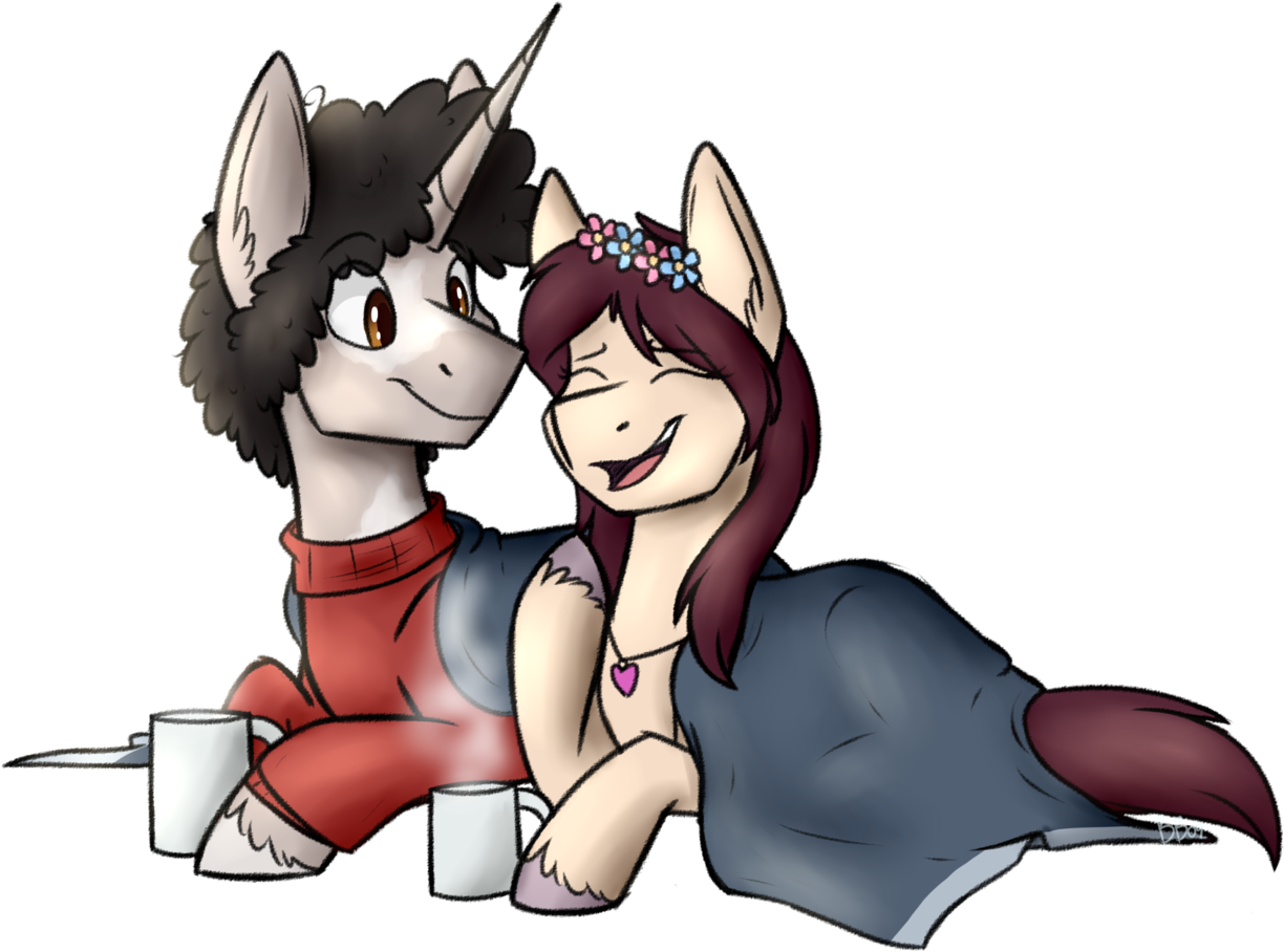 Bluebrush09, Blanket, Chocolate, Clothes, Earth Pony, - Cartoon (1280x937)