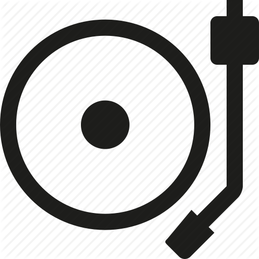 Computer Icons Phonograph Record Disc Jockey Clip Art - Turntable Png (512x512)