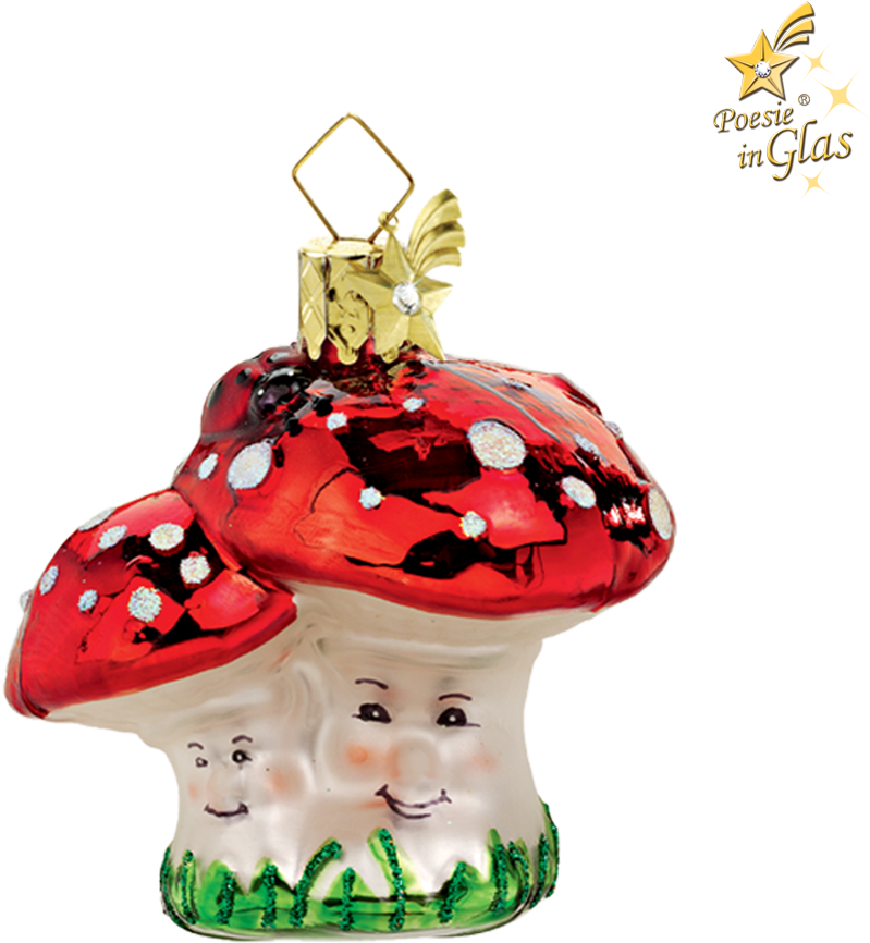 Mushrooms With Ladybug - Edible Mushroom (1000x1000)