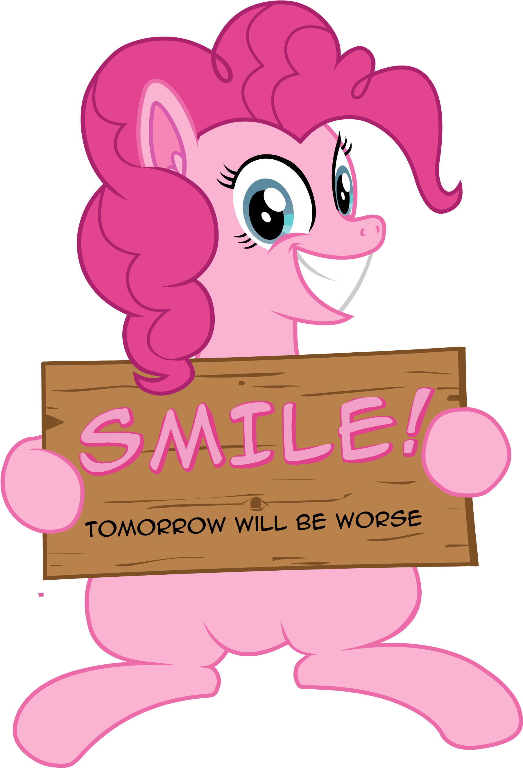 Tomorrow Will Be Worse Pinkie Pie Twilight Sparkle - Empanadilla (2880x2880)