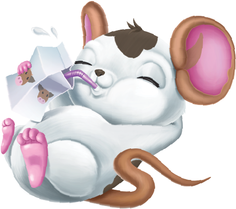 Free Coloring Pages - Little Live Pets Mice (495x565)