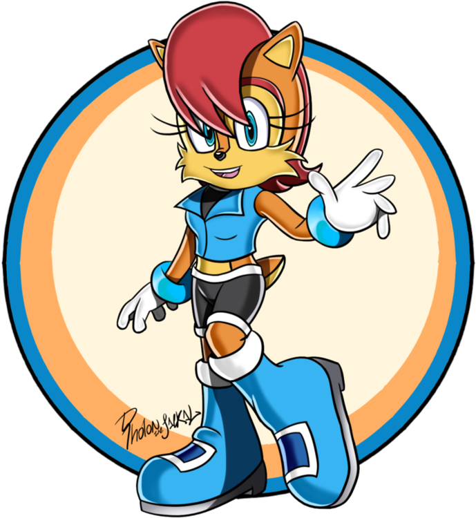 Sally Acorn By Photonthejackal - Sonic The Hedgehog (894x894)