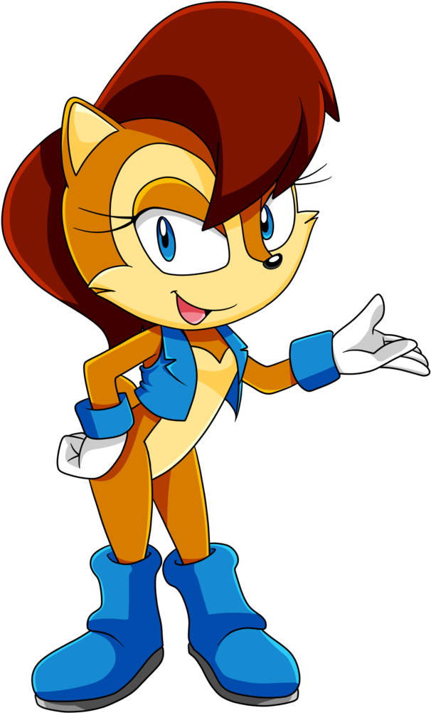 Sonic X Sally Acorn By Awesomeblossompossum - Sally Acorn Sonic X (676x1182)