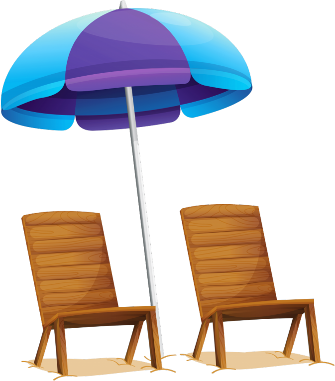Beach Chairs Beautiful Vacation Clipart Beach Chair - Beach Chair Png (728x799)
