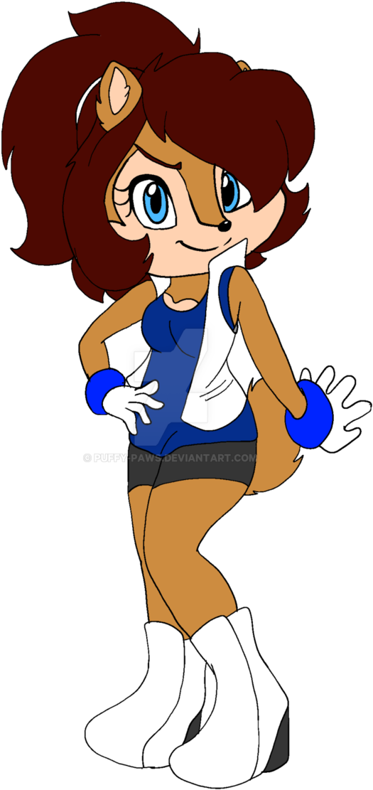 Princess Sally Acorn~ By Yumibun - Cartoon (1024x1772)