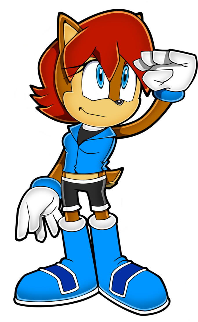 Sally Sa By Leopardlynx-dijdmypng - Sally Acorn New Design (714x1118)