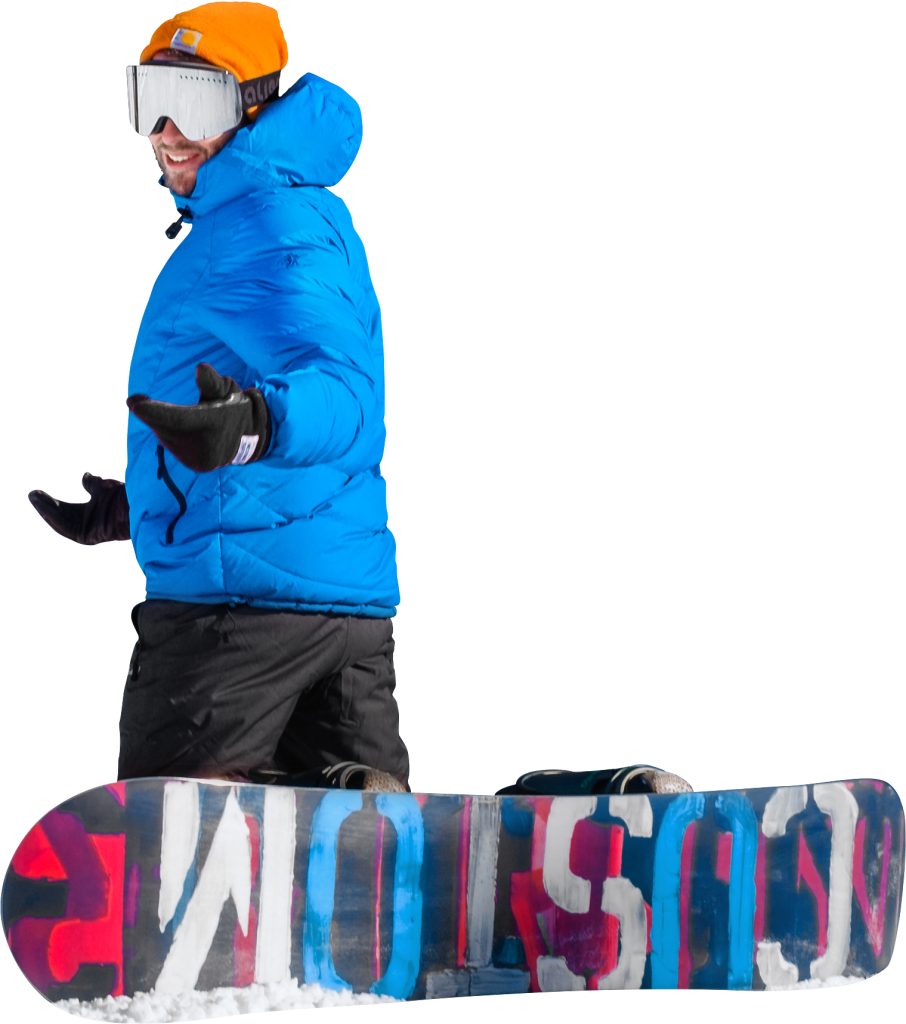 Snowboarding In Oslo Winter Park Png Image - Tryvann Ski Resort (906x1024)