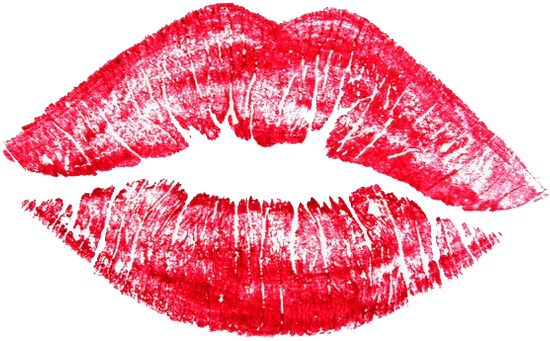Kiss Lipstick Red Clip Art - Kiss Stamp (650x476)