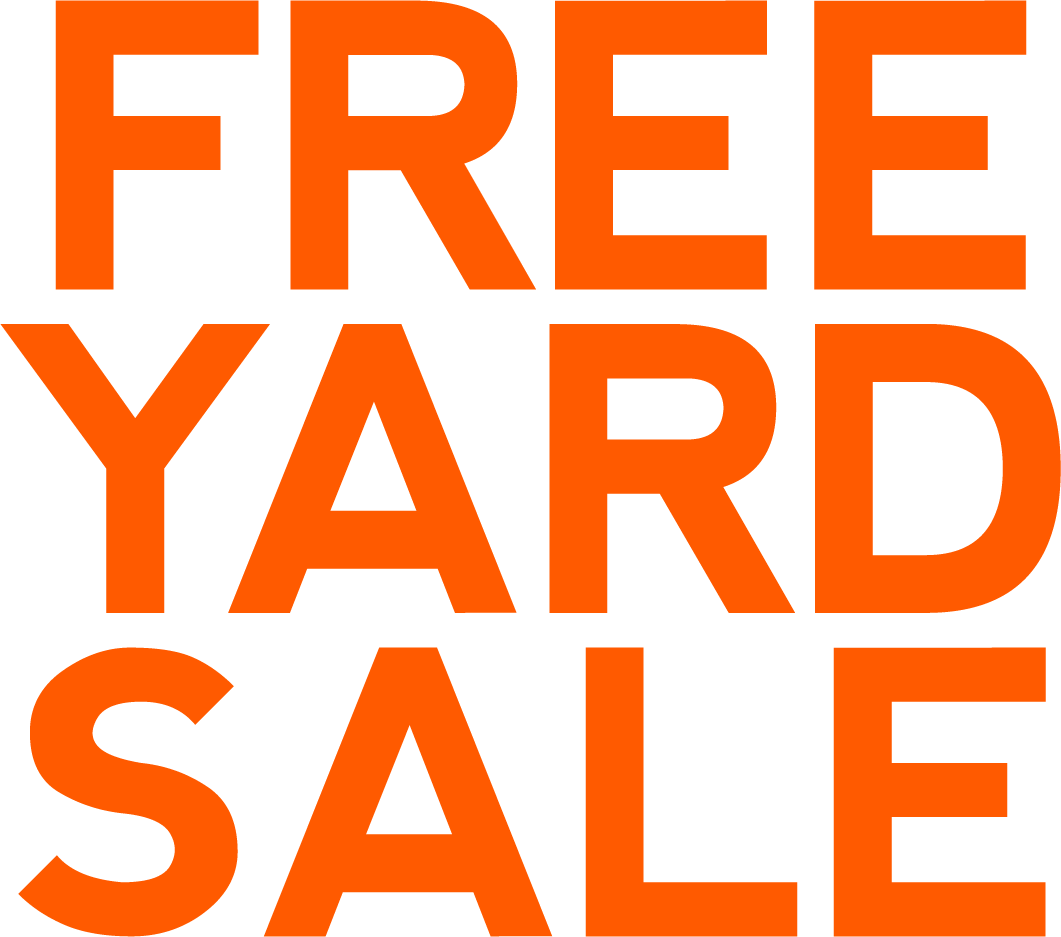 Yard Sale Clip Art Clipart - Poster (1061x937)