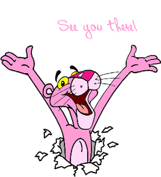 I'm Trying To Get Rid Of Inspector Clouseau's Favorite - Pink Panther Table Mat (370x433)