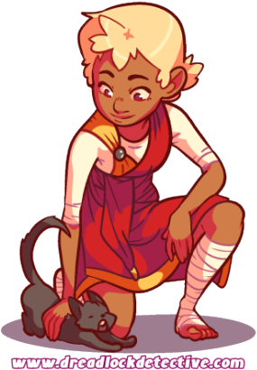 Pc's Wireless Keyboard Was Being A Pain Today So Decided - Cartoon (500x521)