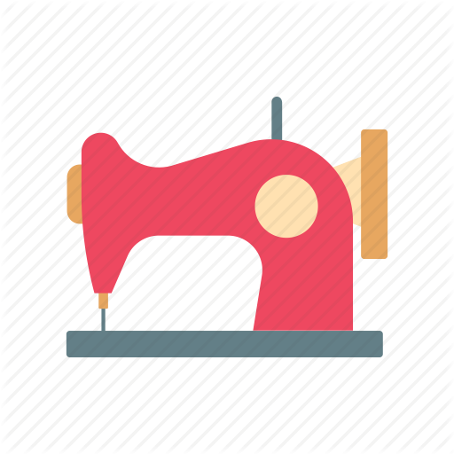 Sewing Machine Clipart Textile - Sewing (512x512)