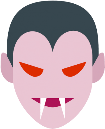 Free Png Vampires Png Images Transparent - Vampire Head No Background (550x550)