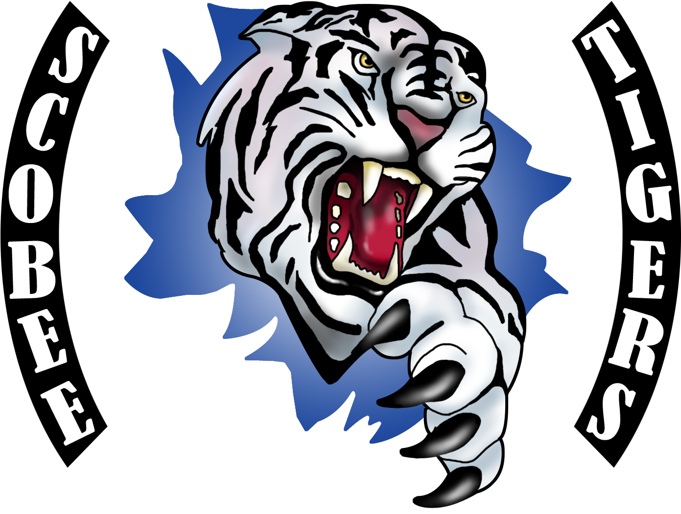 Scobee Tiger - Scobee Middle School Logo (1600x1199)
