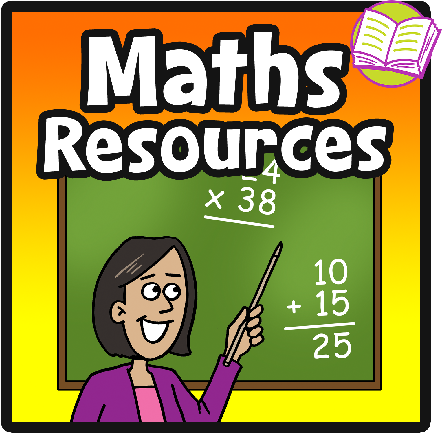 Math Teacher Cliparts - Maths Resources (1620x1620)