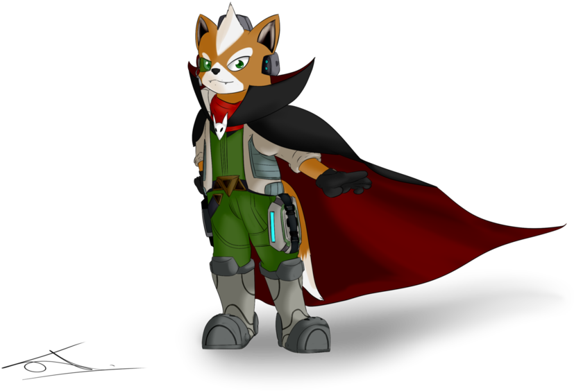 Vampire Fox Mccloud By Jollythinker - Vampire (894x894)