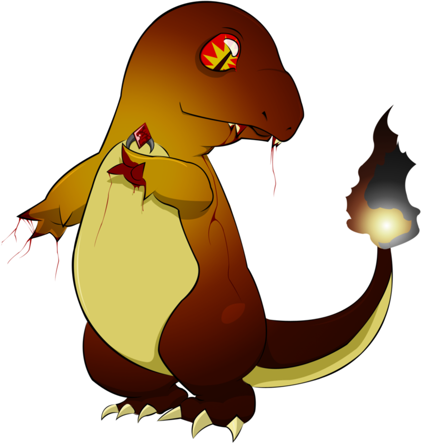 Child Charmander The Vampire By Demondeathx - Vampire Charmander (877x911)