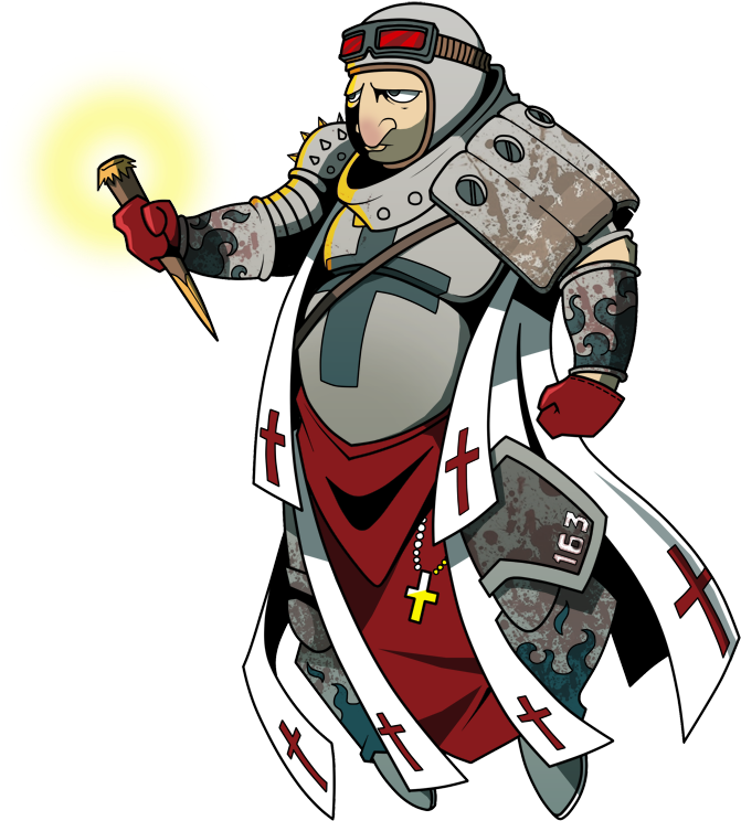 Anti Vampire Pope By Mellanius - Character (691x800)