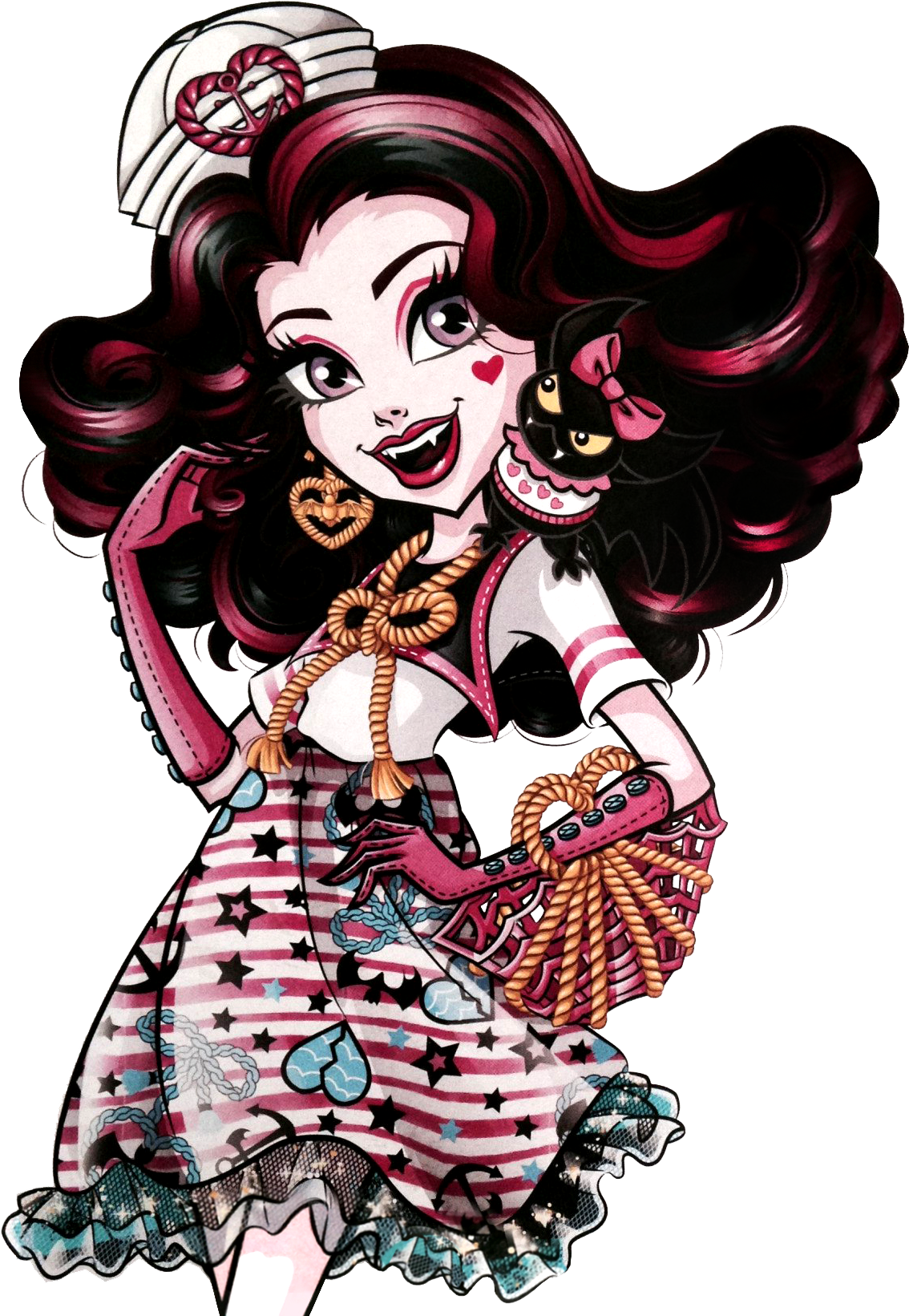 Clip Art - Draculaura Shriek Wrecked (1224x1648)