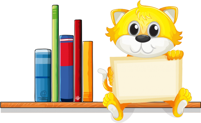 Vinilo Borrable Estante Libros - Animal Name Tag Templates (800x800)