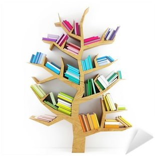 Vinilo Pixerstick Árbol Del Conocimiento, Estante De - Ib Skills Language And Literature A Practical Guide (400x400)