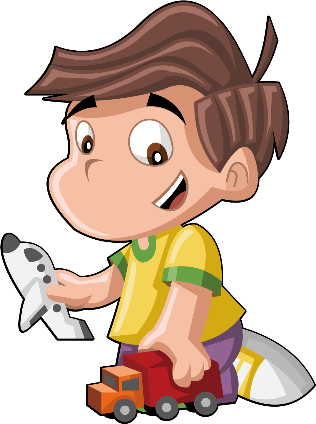 Cartoon Character Child - Imaginación De Los Niños (1500x1500)